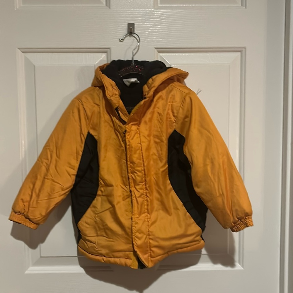 Crazy 8 Boys Hodded Winter Coat Fleeced Lined 2-3 Years